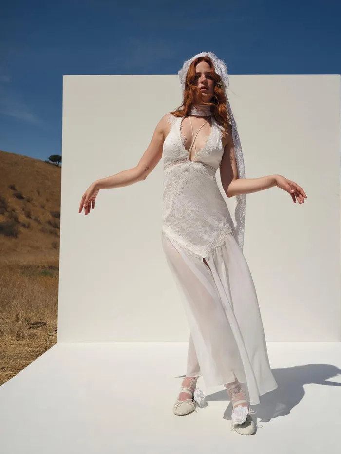 Women Nicola Bridal Gown White For Love and Lemons Dresses Women Nicola Bridal Gown White For Love and Lemons Dresses