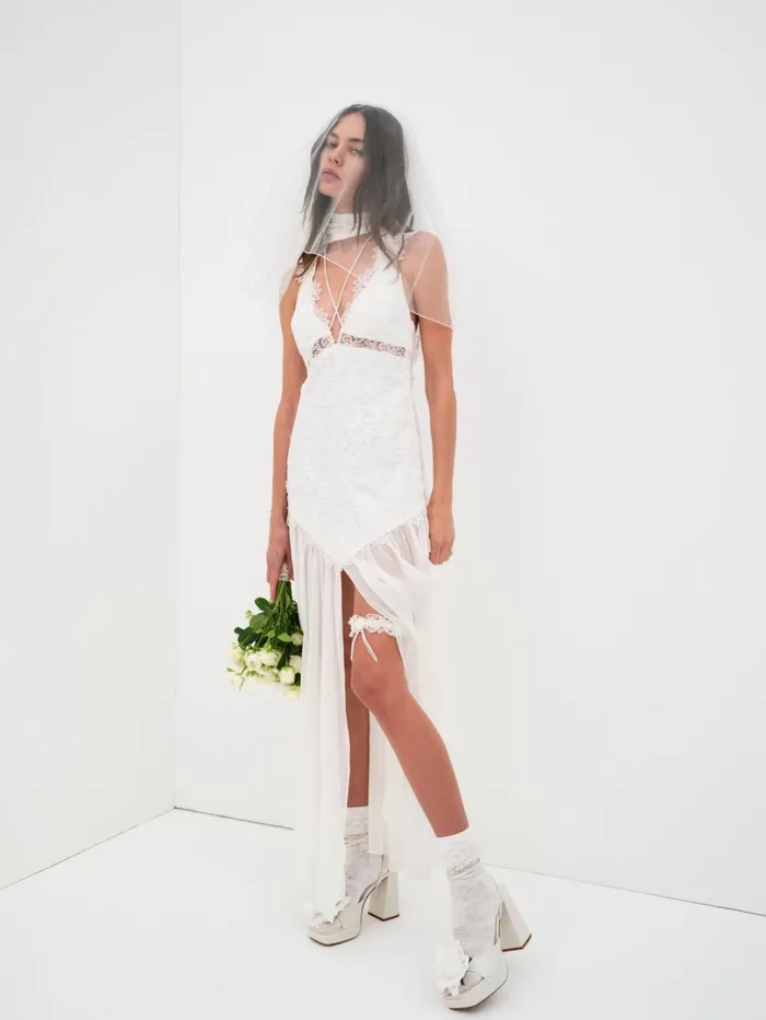 Women Nicola Bridal Gown White For Love and Lemons Dresses Women Nicola Bridal Gown White For Love and Lemons Dresses