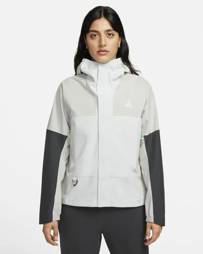 Women Nike All Clothing ACG 039Cascade Rain039 Photon Dustlight Iron Oresummit White