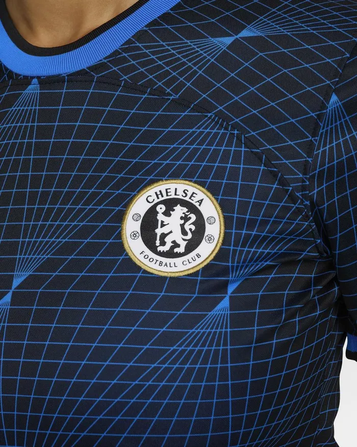 Women Nike All Clothing Chelsea FC 202324 Stadium Away Soarclub Goldwhite