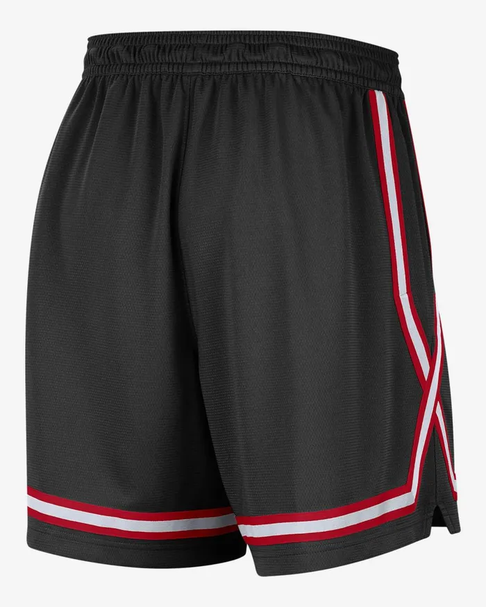 Women Nike All Clothing Chicago Bulls Fly Crossover Blackuniversity Redwhite