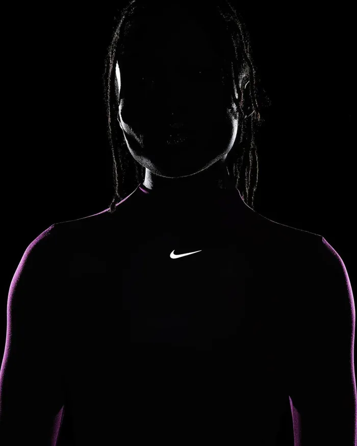 Women Nike All Clothing DriFIT One Luxe Bordeaux