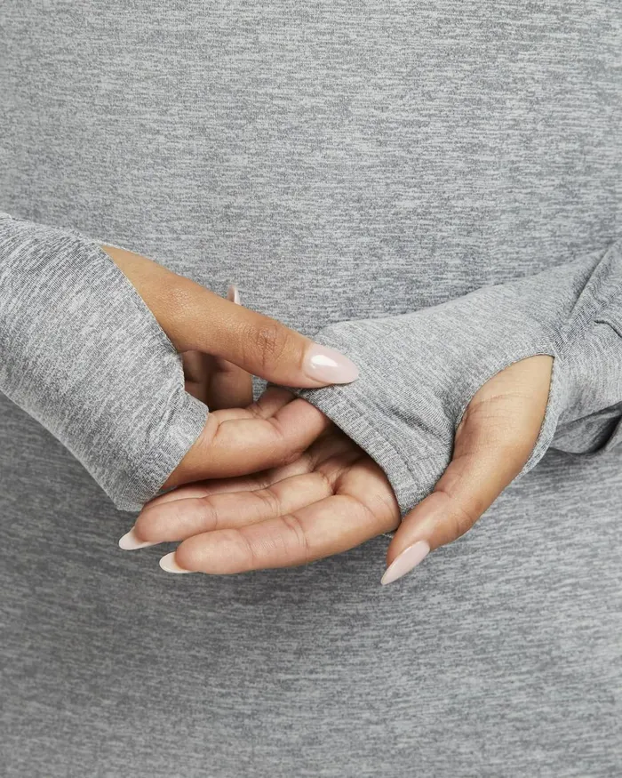Women Nike All Clothing DriFIT Swift UV Smoke Greylight Smoke Greyheather