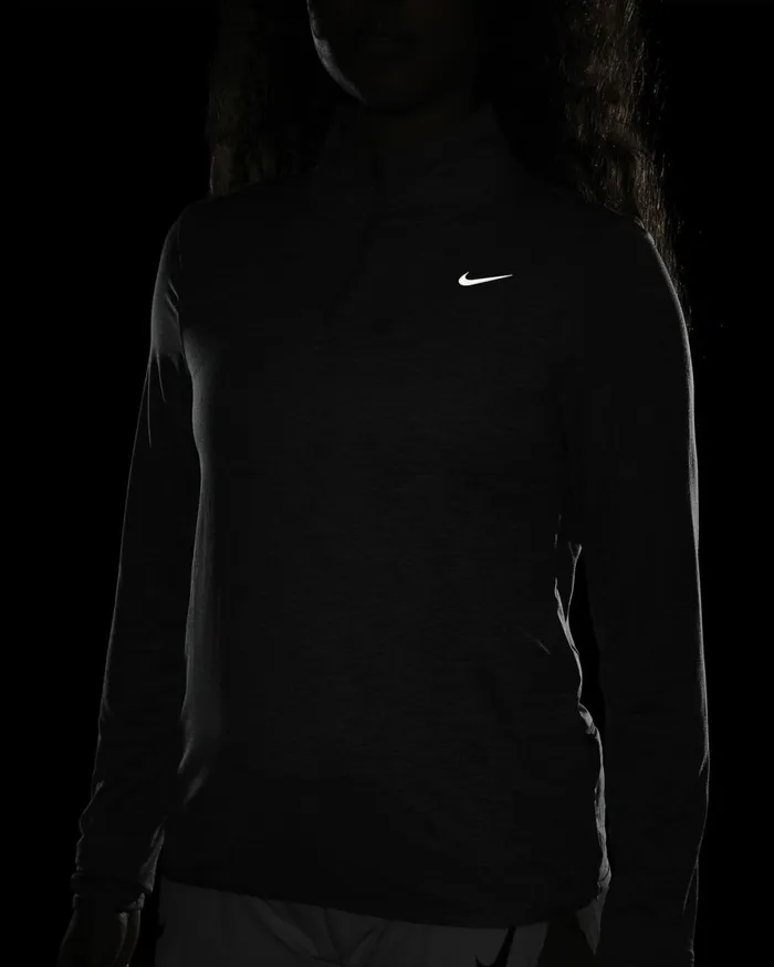 Women Nike All Clothing DriFIT Swift UV Smoke Greylight Smoke Greyheather
