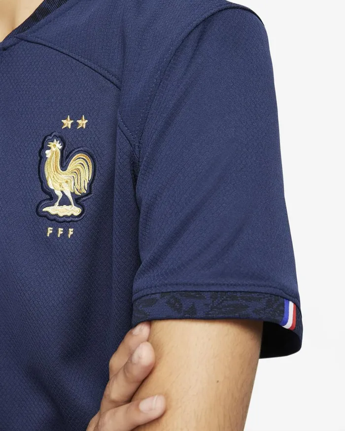 Women Nike All Clothing FFF 202223 Stadium Home Midnight Navymidnight Navymidnight Navymetallic Gold