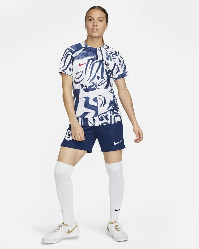 Women Nike All Clothing FFF Academy Pro Whitewhitewhitegym Red