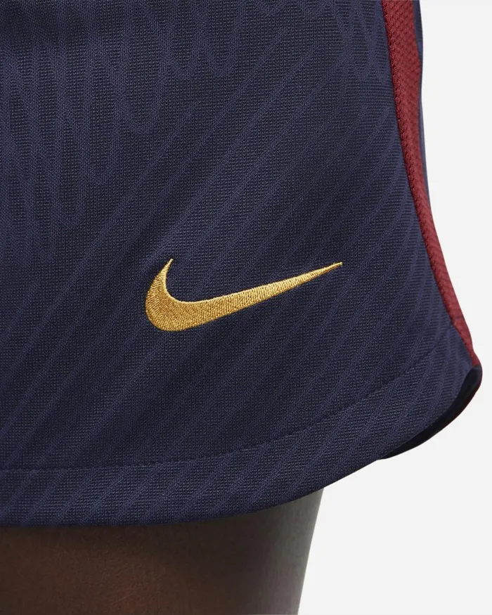 Women Nike All Clothing Paris SaintGermain Strike Blackened Blueteam Redgold Suede
