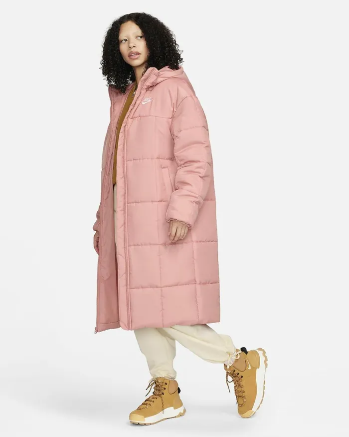 Women Nike All Clothing Sportswear Classic Puffer Red Stardustwhite