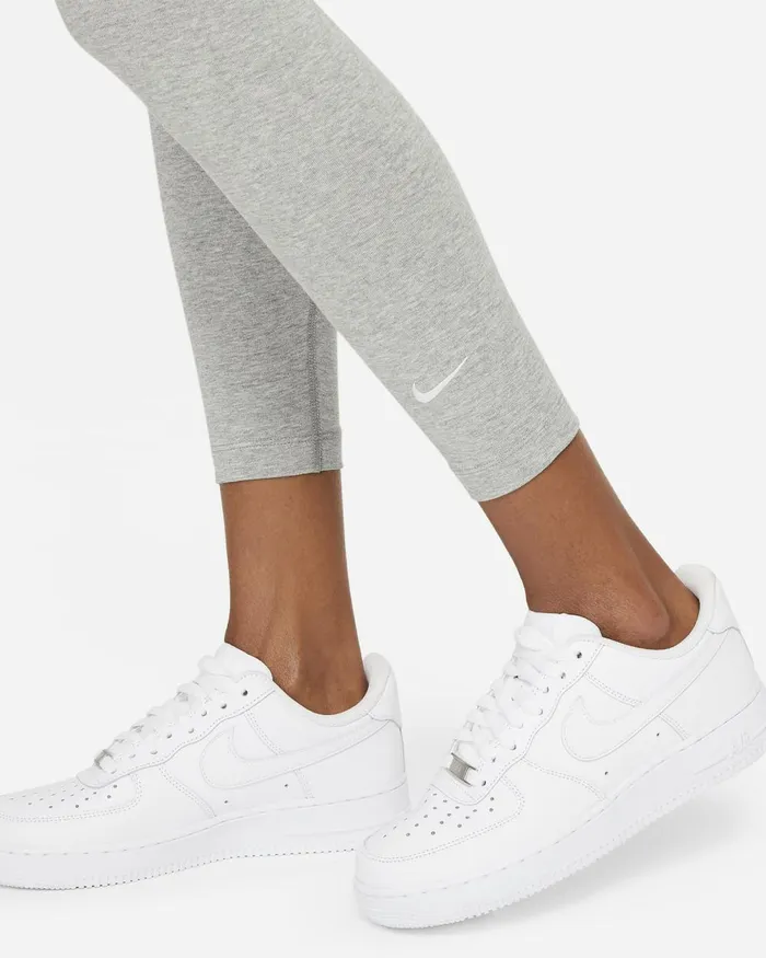 Women Nike All Clothing Sportswear Essential Dark Grey Heatherwhite