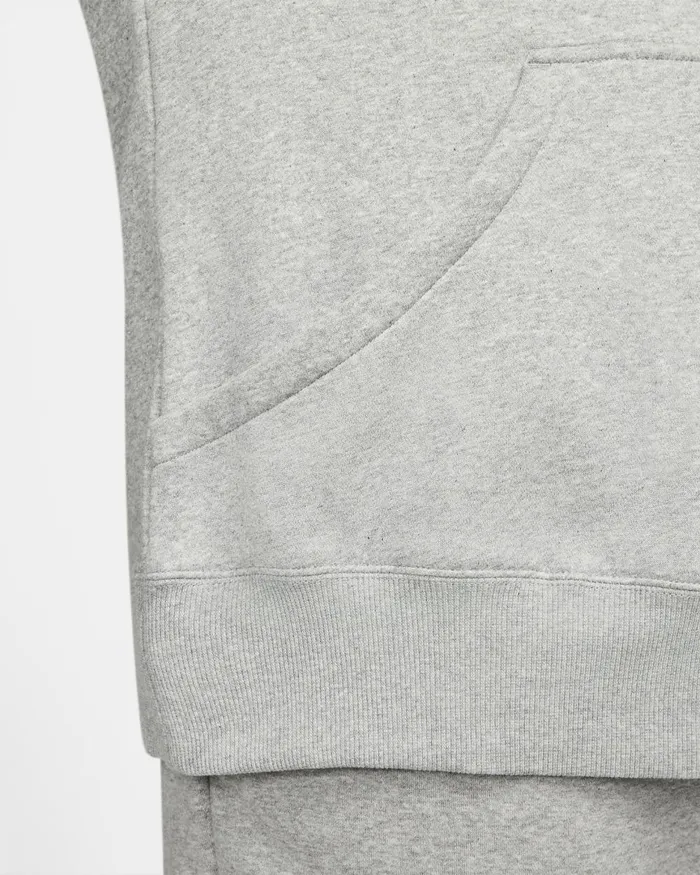 Women Nike All Clothing Sportswear Phoenix Fleece Dark Grey Heathersail