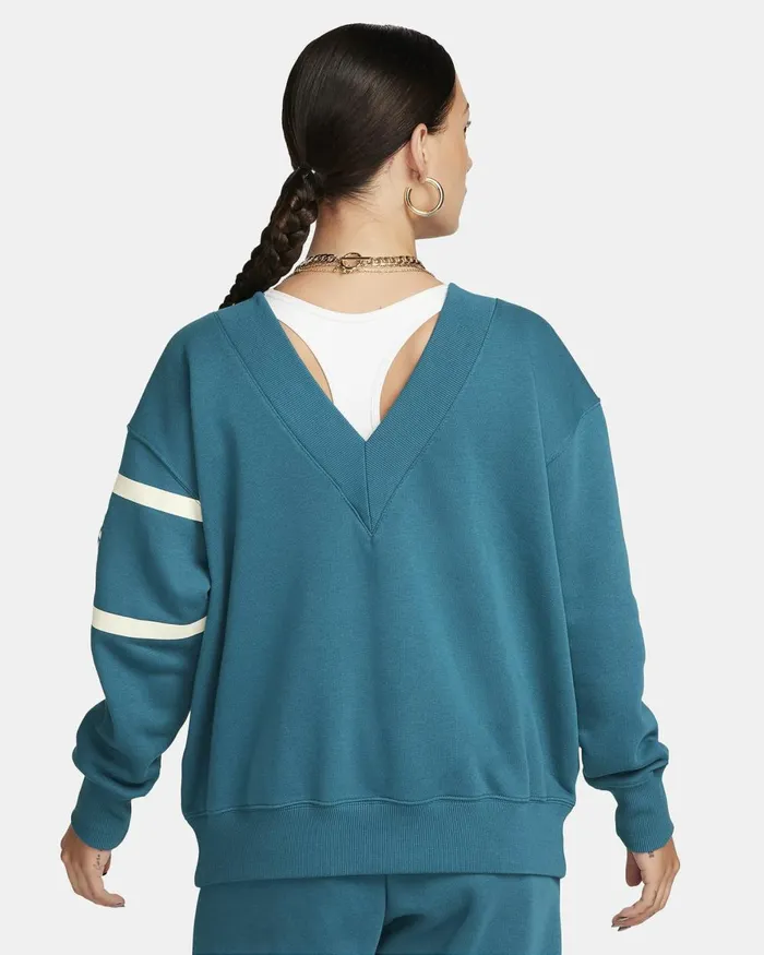 Women Nike All Clothing Sportswear Phoenix Fleece Geode Teal
