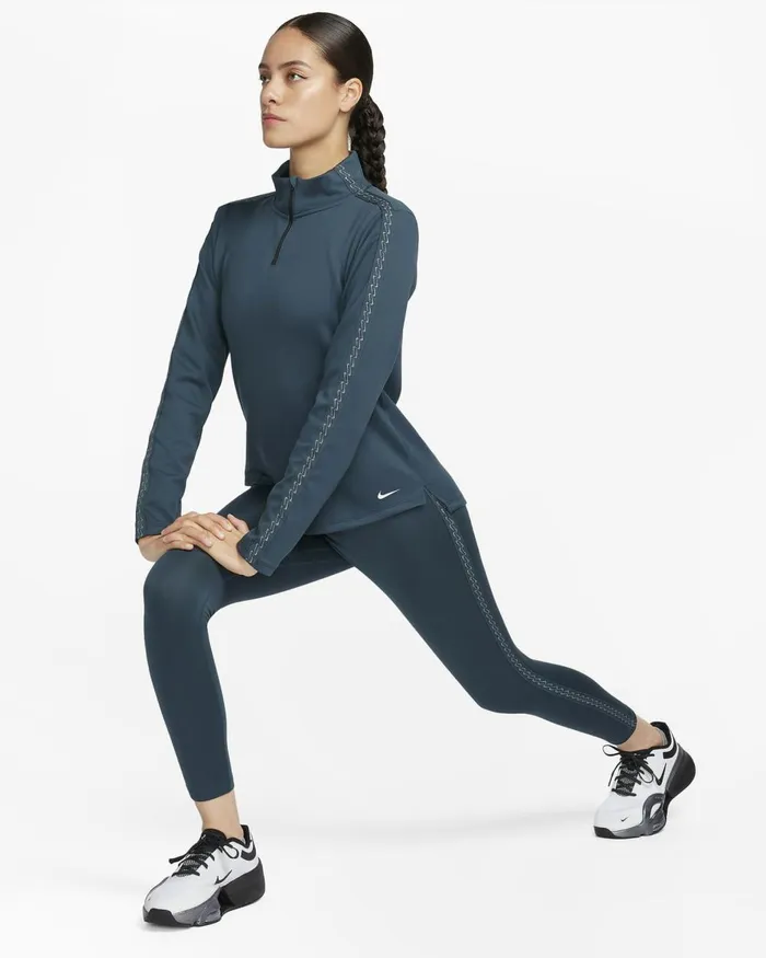 Women Nike All Clothing ThermaFIT One Deep Junglewhite