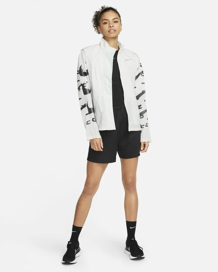 Women Nike All Clothing ThermaFIT Run Division Light Silver