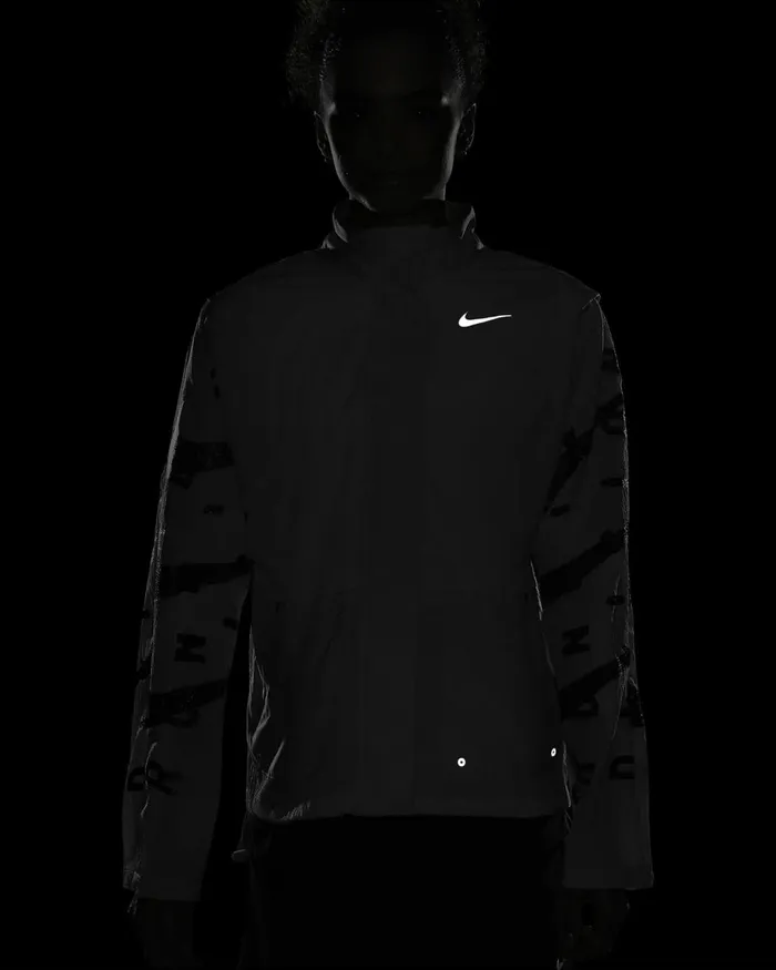 Women Nike All Clothing ThermaFIT Run Division Light Silver