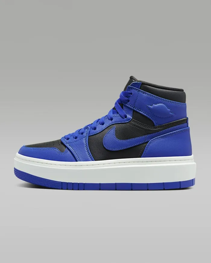 Women Nike All Shoes Air Jordan 1 Elevate High Dark Ashsailhyper Royal