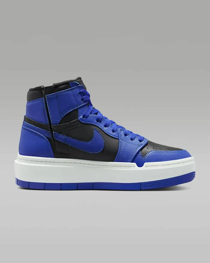 Women Nike All Shoes Air Jordan 1 Elevate High Dark Ashsailhyper Royal