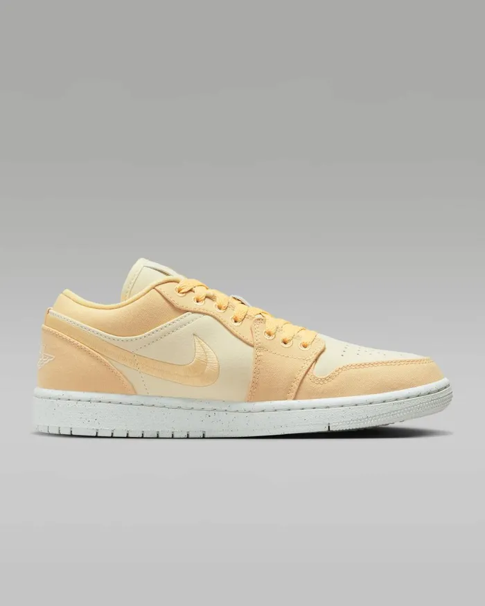 Women Nike All Shoes Air Jordan 1 Low SE Celestial Goldsailmuslin