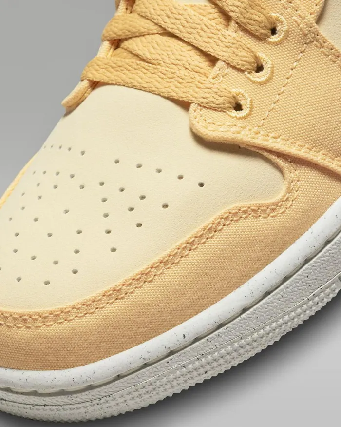 Women Nike All Shoes Air Jordan 1 Low SE Celestial Goldsailmuslin