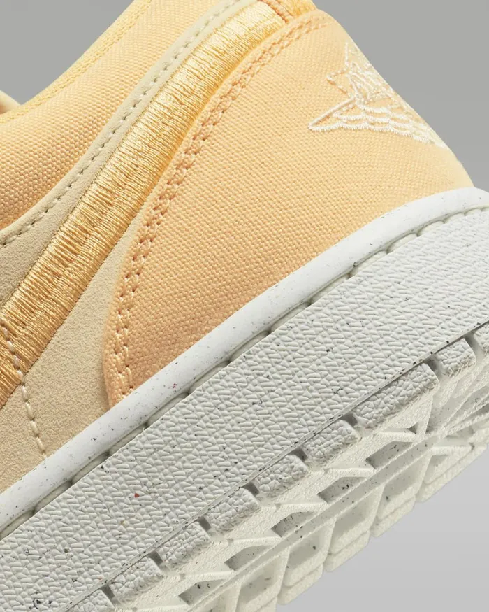 Women Nike All Shoes Air Jordan 1 Low SE Celestial Goldsailmuslin