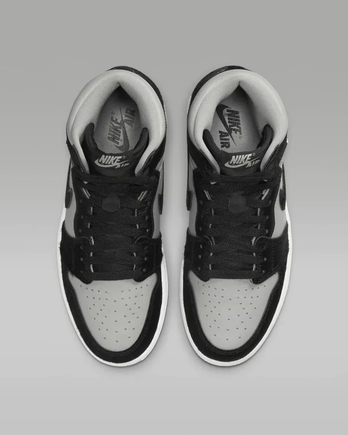 Women Nike All Shoes Air Jordan 1 Retro High Medium Greywhiteblack