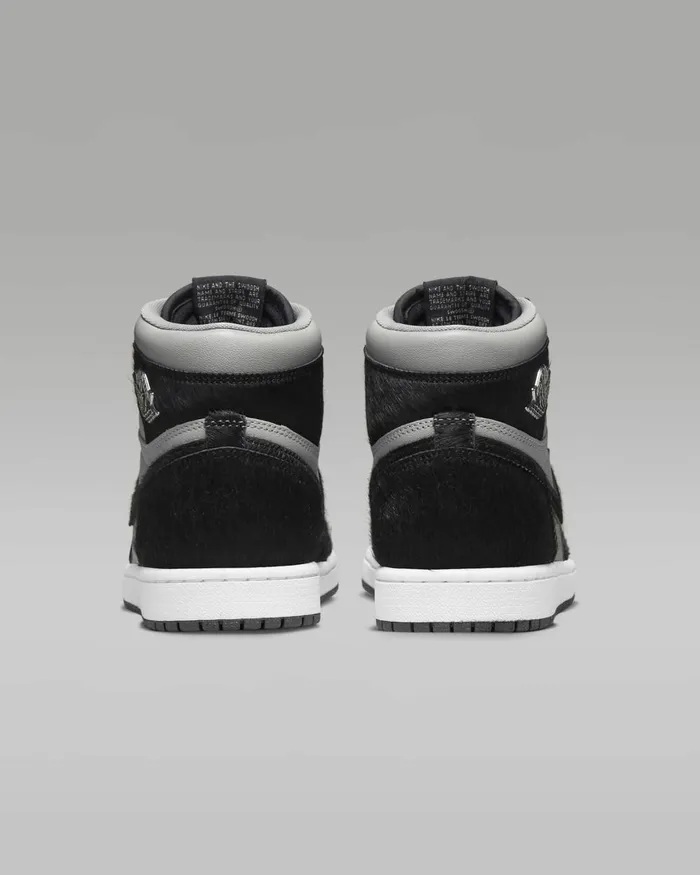 Women Nike All Shoes Air Jordan 1 Retro High Medium Greywhiteblack