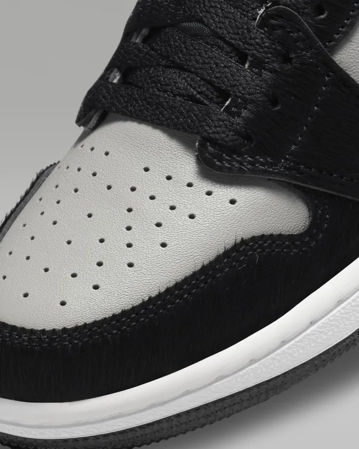 Women Nike All Shoes Air Jordan 1 Retro High Medium Greywhiteblack