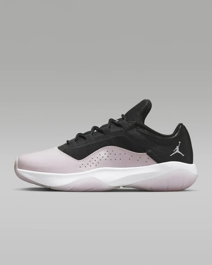 Women Nike All Shoes Air Jordan 11 CMFT Low Blackwhiteiced Lilac