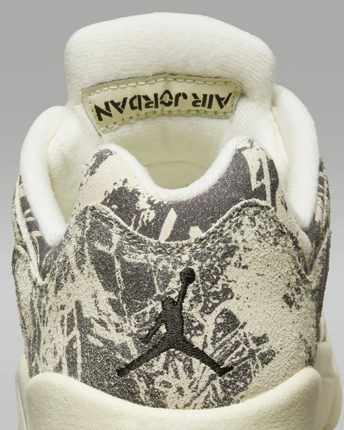 Women Nike All Shoes Air Jordan 5 Retro Low Coconut Milkwhiteblack
