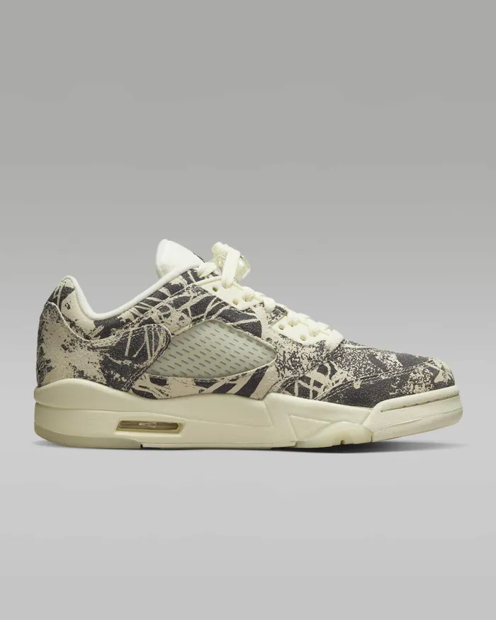 Women Nike All Shoes Air Jordan 5 Retro Low Coconut Milkwhiteblack