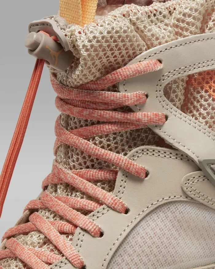 Women Nike All Shoes Air Jordan 7 Retro BBS Sand Driftmaltturf Orangepeach Cream