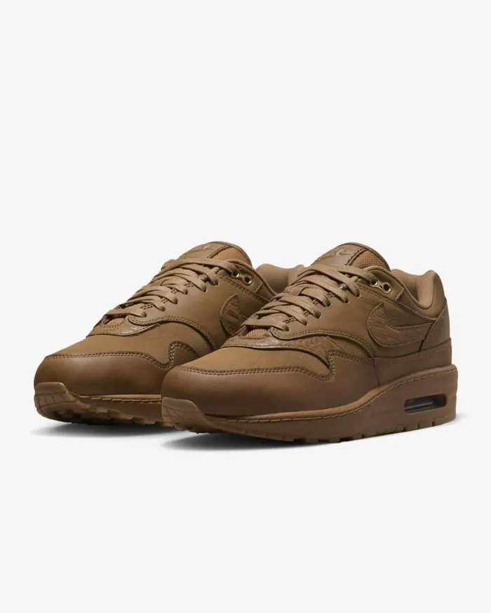 Women Nike All Shoes Air Max 1 03987 Ale Browngum Medium Brownale Brown