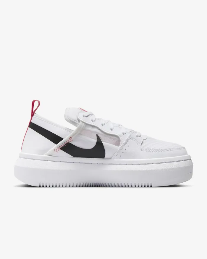 Women Nike All Shoes Court Vision Alta Whiteblacksea Coral