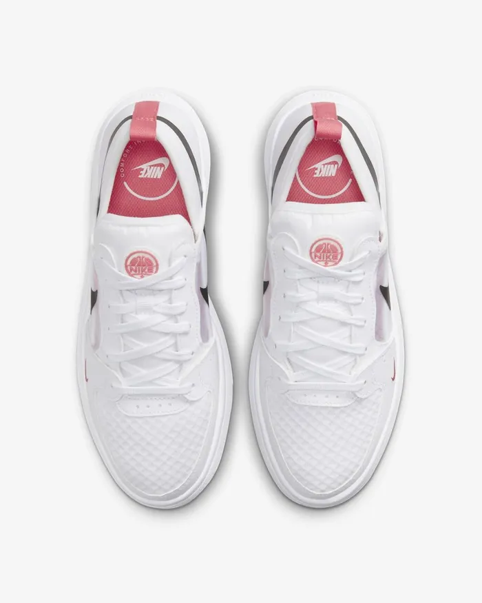 Women Nike All Shoes Court Vision Alta Whiteblacksea Coral
