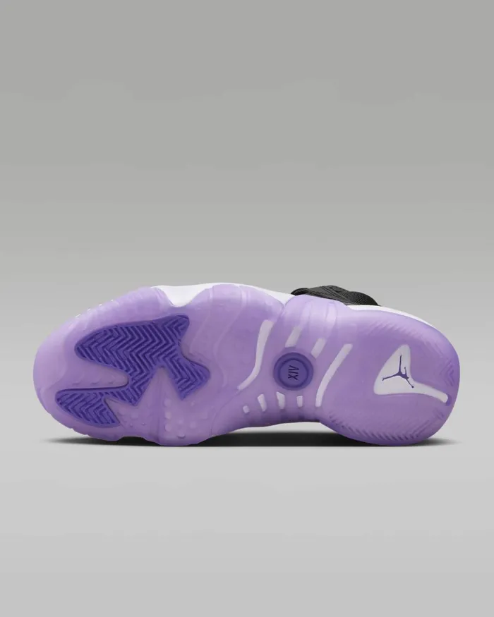 Women Nike All Shoes Jumpman Two Trey Blackwhiteaction Grapeblack