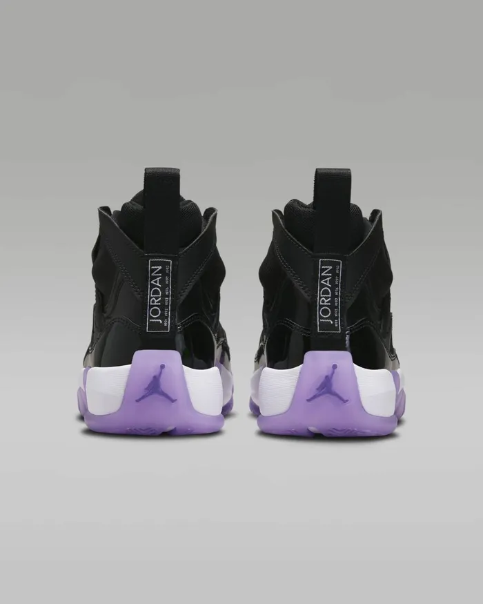 Women Nike All Shoes Jumpman Two Trey Blackwhiteaction Grapeblack