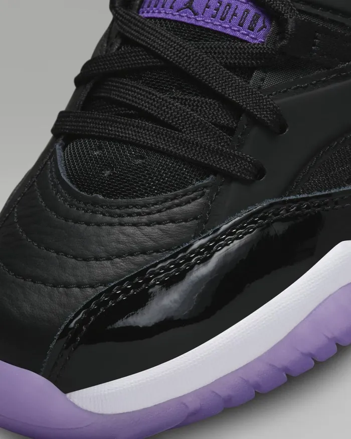 Women Nike All Shoes Jumpman Two Trey Blackwhiteaction Grapeblack