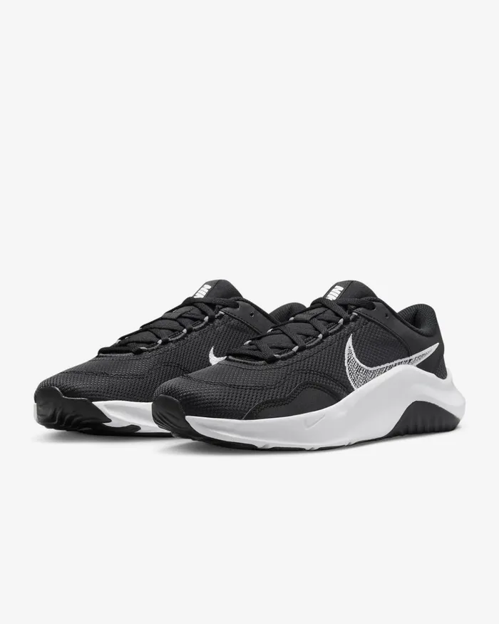 Women Nike All Shoes Legend Essential 3 Next Nature Blackiron Greywhite