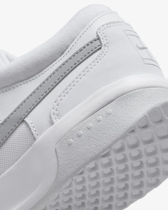 Women Nike All Shoes NikeCourt Air Zoom Lite 3 Whitemetallic Silver