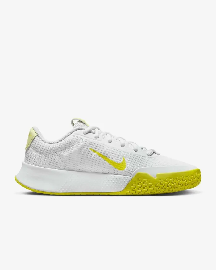 Women Nike All Shoes NikeCourt Vapor Lite 2 Whiteluminous Greenhigh Voltage