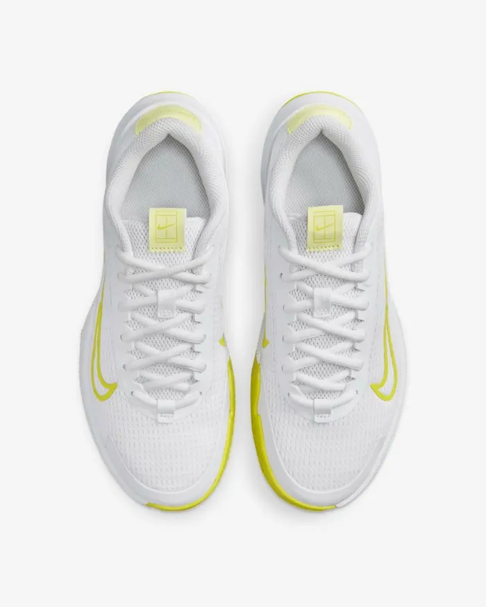 Women Nike All Shoes NikeCourt Vapor Lite 2 Whiteluminous Greenhigh Voltage