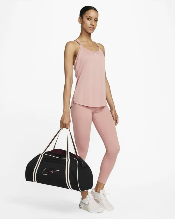Women Nike Bags And Backpacks Gym Club Blacksailnight Maroon