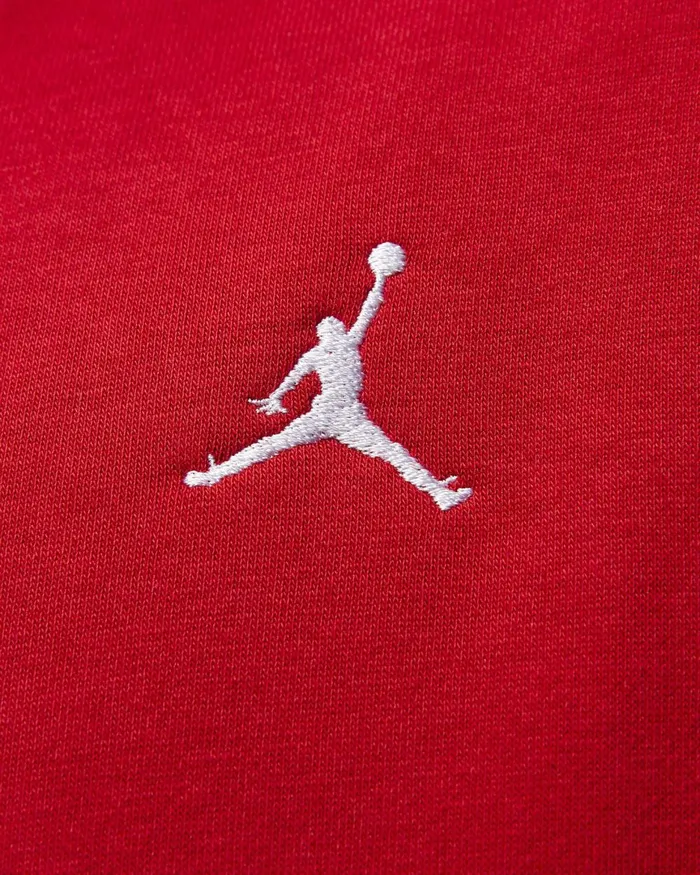 Women Nike Hoodies And Sweatshirts Jordan Brooklyn Fleece Gym Redwhite