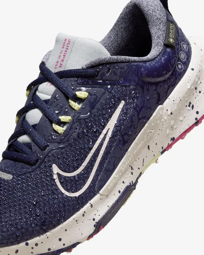 Women Nike Running Juniper Trail 2 GORETEX Purple Inkwolf Greyluminous Greenplatinum Violet