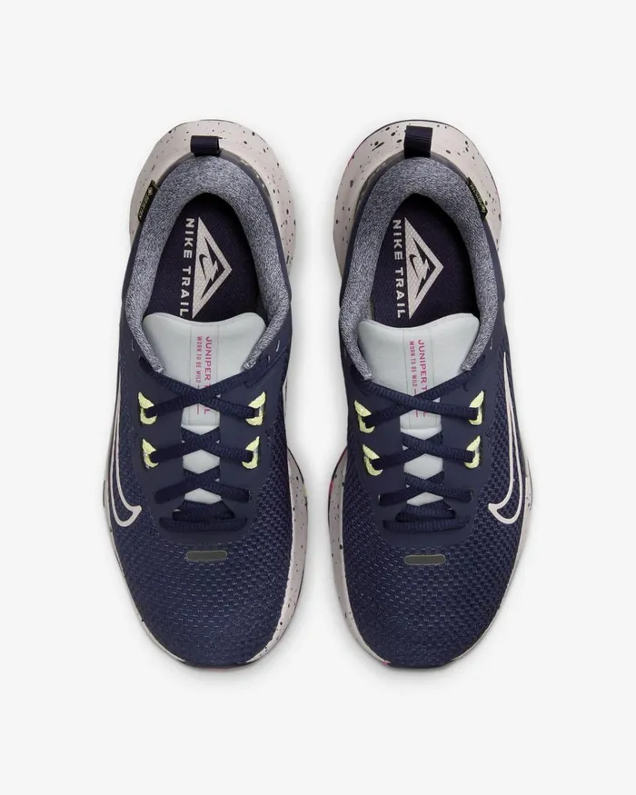 Women Nike Running Juniper Trail 2 GORETEX Purple Inkwolf Greyluminous Greenplatinum Violet