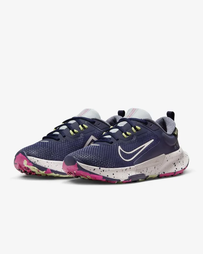 Women Nike Running Juniper Trail 2 GORETEX Purple Inkwolf Greyluminous Greenplatinum Violet