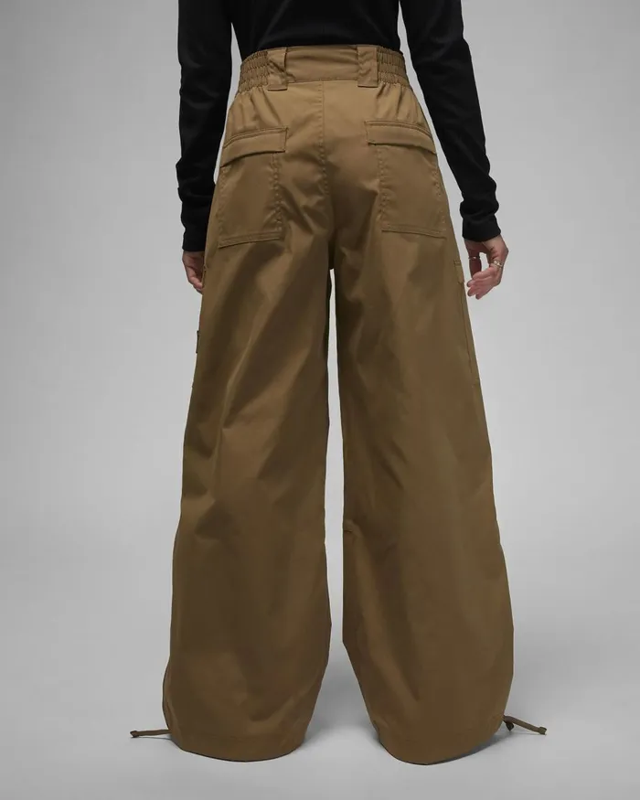 Women Nike Trousers Jordan Chicago Brown Kelp