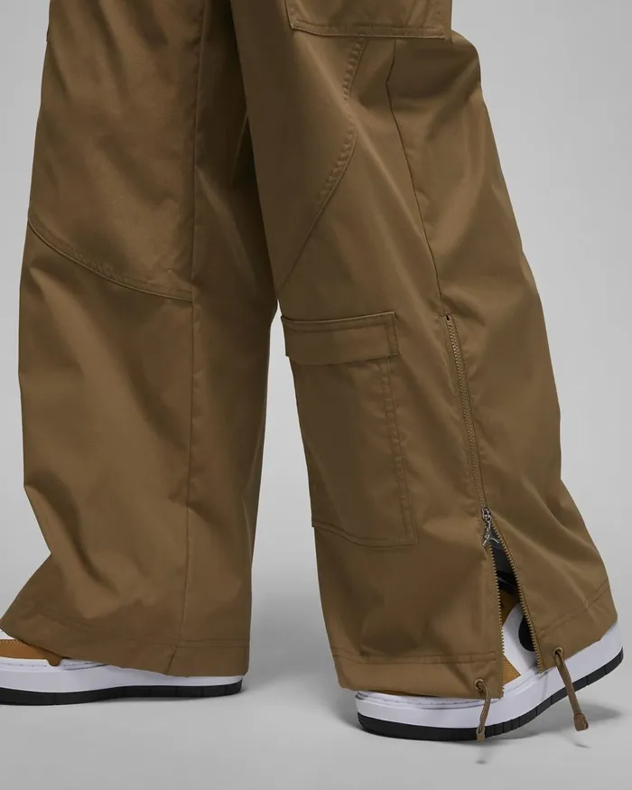 Women Nike Trousers Jordan Chicago Brown Kelp