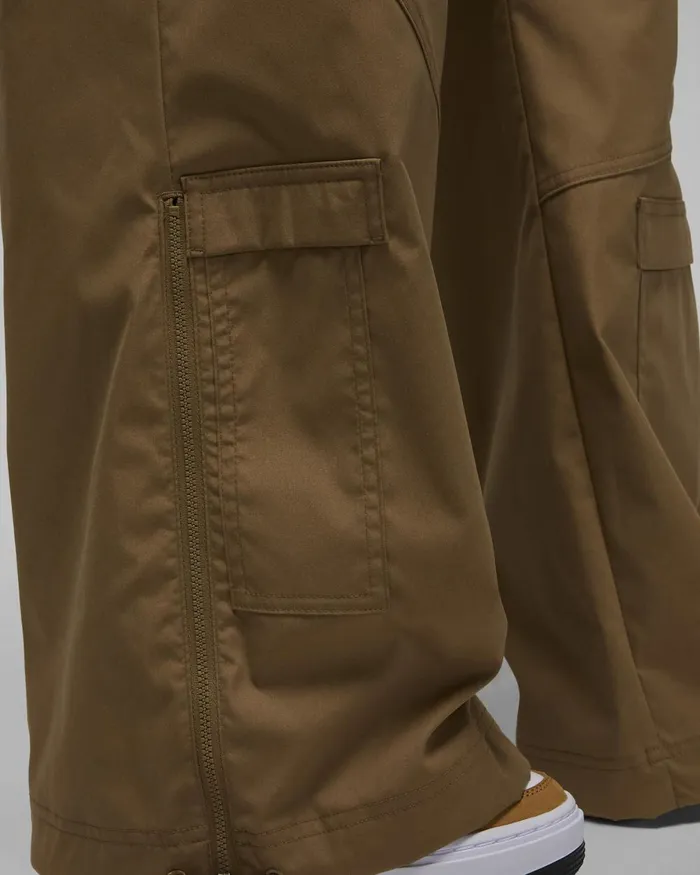 Women Nike Trousers Jordan Chicago Brown Kelp