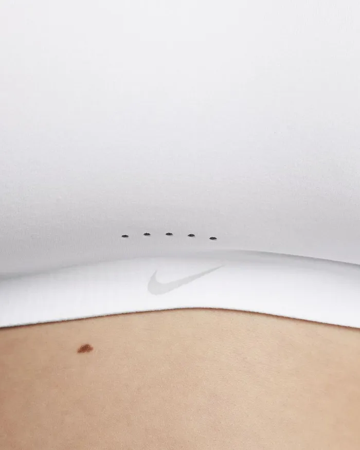 Women Nike Yoga Alate Coverage Whitestone Mauveblack