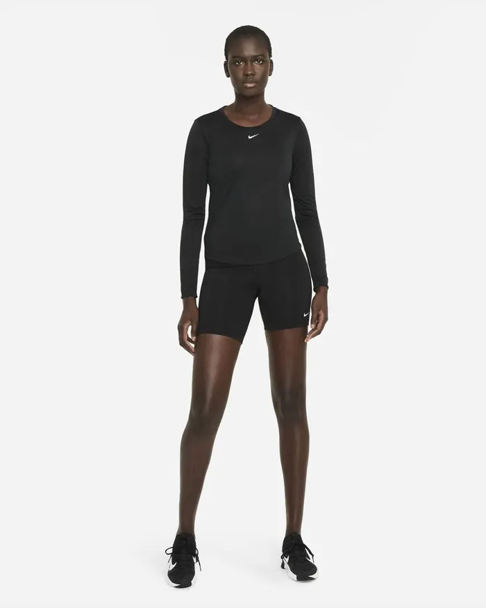 Women Nike Yoga DriFIT One Blackwhite